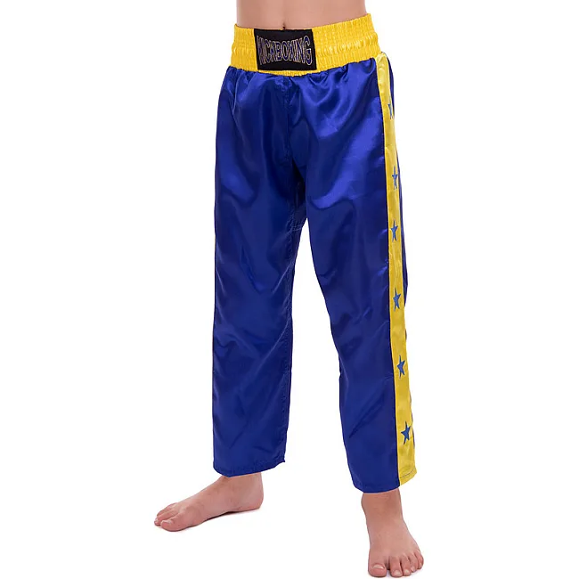Штаны для кикбоксинга детские MATSA KICKBOXING MA-6736