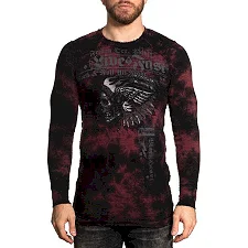 Термалка AFFLICTION Wind Speed Burgundy Crystal Black