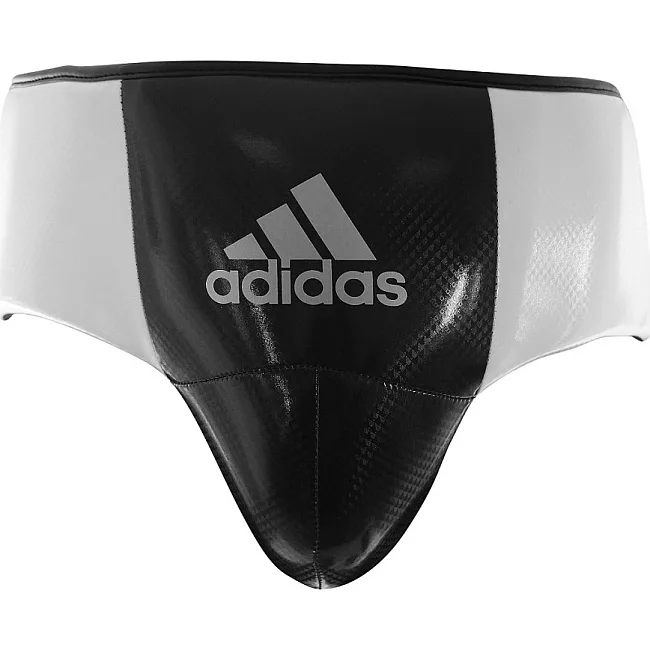 Защита паха ADIDAS Hybrid Pro (чорный-белый) ADIBP111M