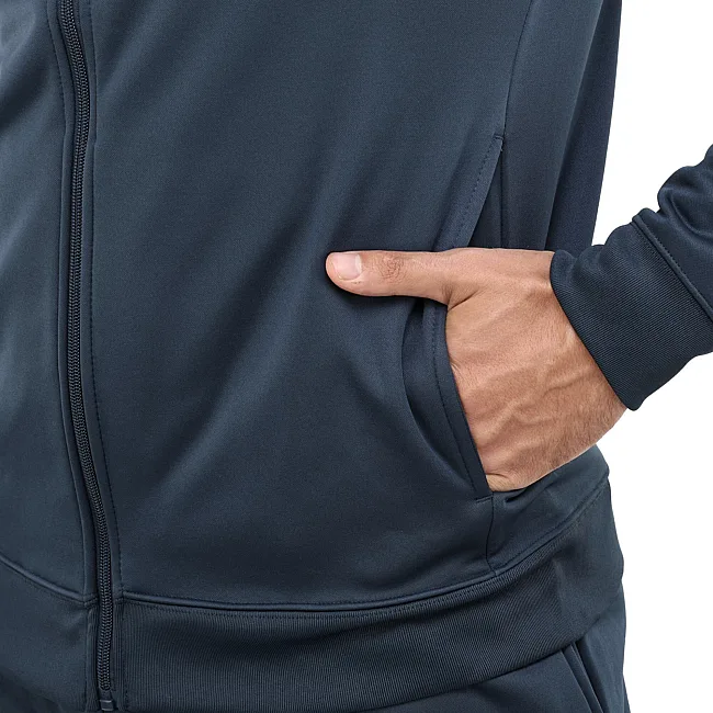 Спортивный костюм кофта на молнии и брюки JOMA DANUBIO III 103733-337 (Темно-синий-синий)