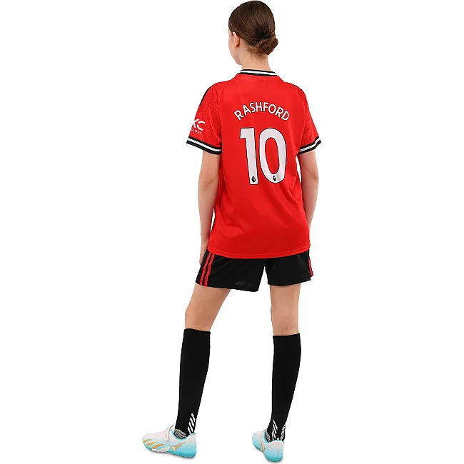 Футбольна форма дитяча із символікою клубу MANCHESTER UNITED домашня 2026 SP-SPORT CO-7346 20-30 (Червоний-чорний)