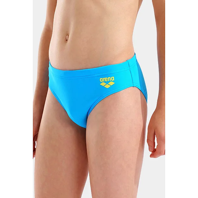 Плавки для мальчиков Arena DYNAMO JR BRIEF R бирюзовый, желтый (для детей)