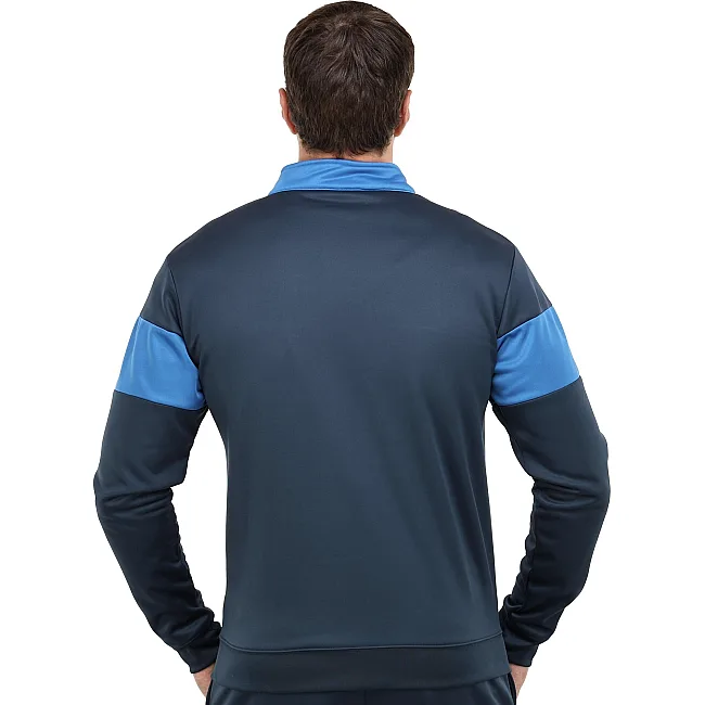 Спортивный костюм кофта на молнии и брюки JOMA DANUBIO III 103733-337 (Темно-синий-синий)
