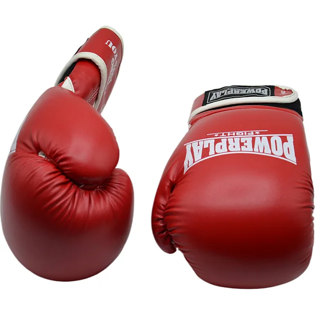 Боксерские перчатки PowerPlay 3019 Challenger Красные