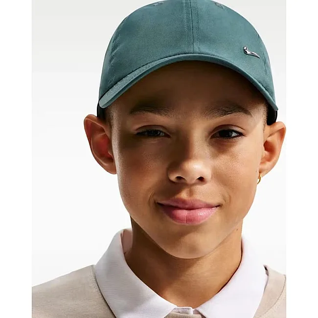 Кепка NIKE K NK DF CLUB CAP US CB MTSWSH бірюзовий (для дітей) One Size