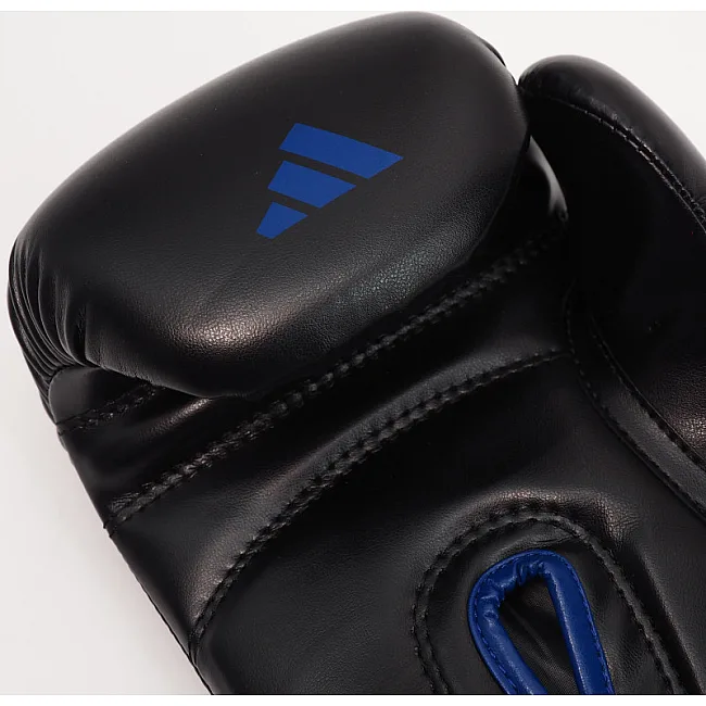 Рукавички для боксу Adidas Power 100 чорний/синій PWR100TG