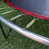 Батут inSPORTline Flea с внутренней сеткой 305 см черный