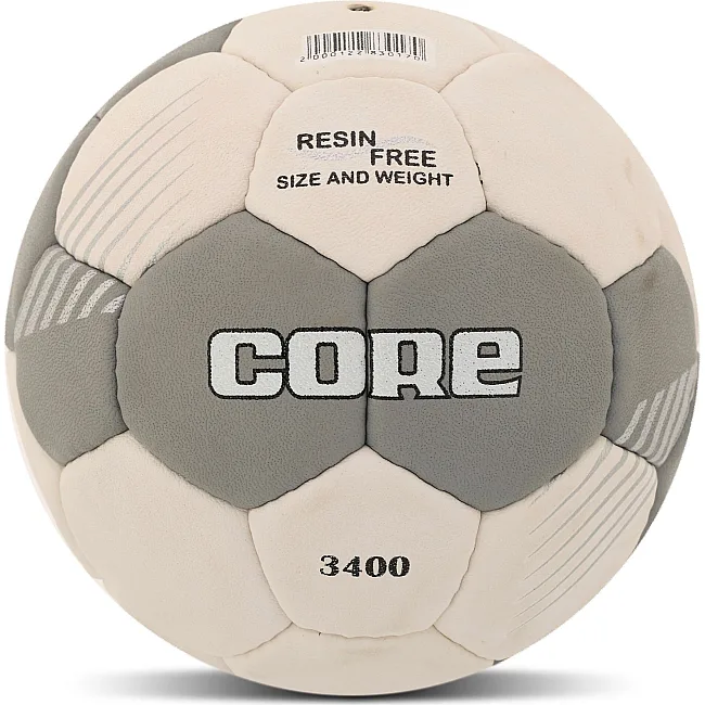 М'яч гандбольний CORE HB-7575-0 (Білий-сірий)