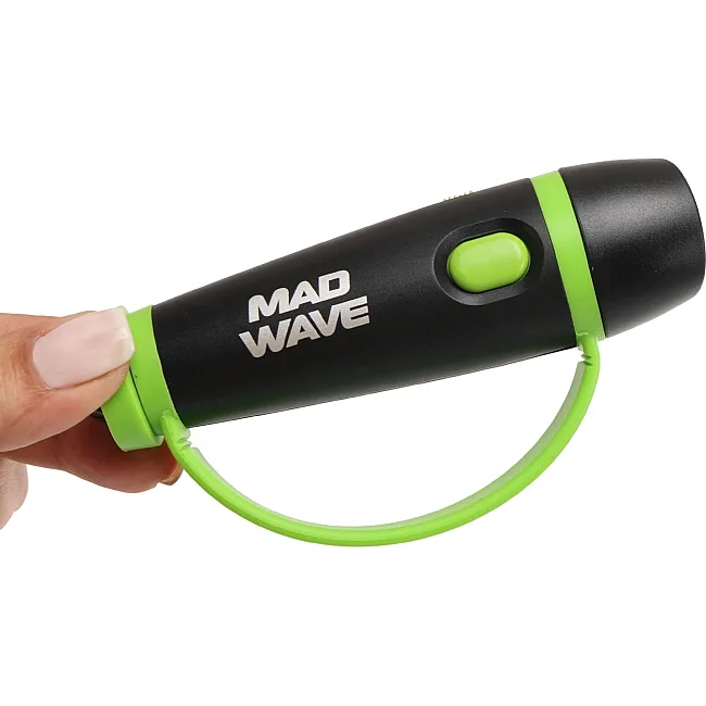 Свисток спортивный судейский электронный MADWAVE M170701 (Черный)