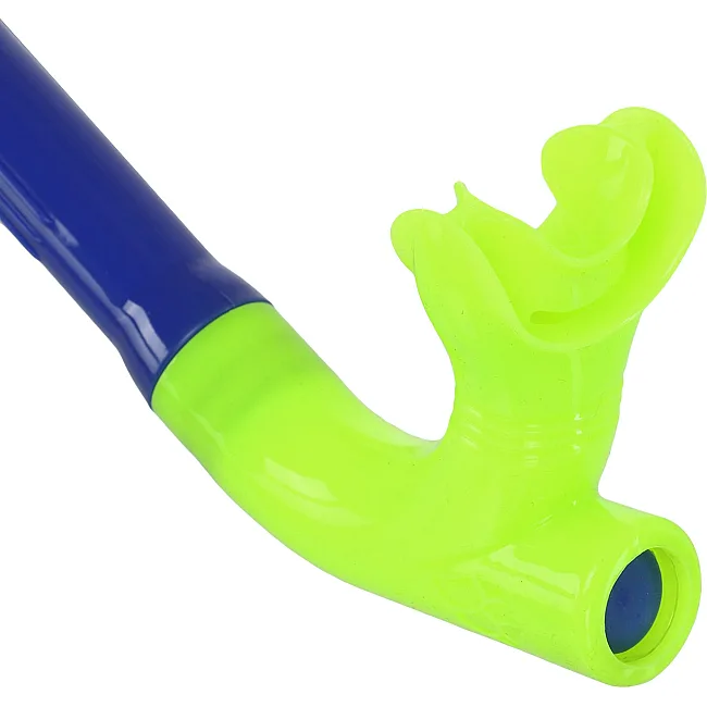Трубка фронтальная дыхательная для плавания MADWAVE PRO SNORKEL M077301 (Черный)