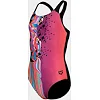 Купальник для девочек Arena PALETTE SWIMSUIT SWIM PRO BACK розовый, черный, мультицвет