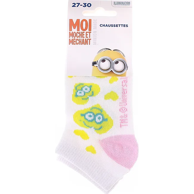 Носки MINNIE TETE MINION DANS COEUR арт 83890431-7