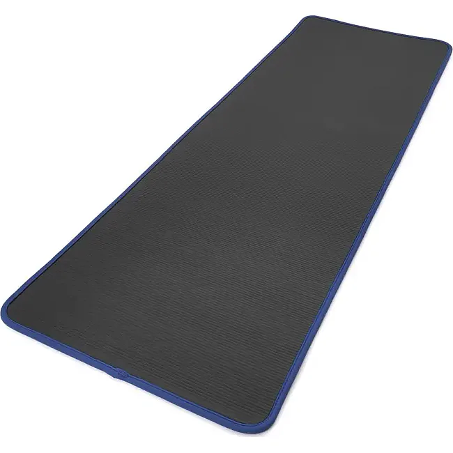 Коврик для тренировок Adidas Trainingsmatte черный, синий 183х61х1