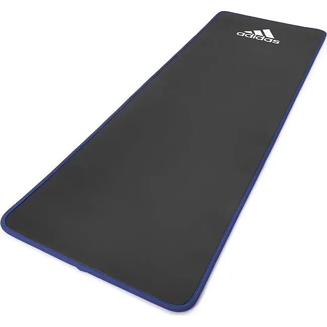 Коврик для тренировок Adidas Trainingsmatte черный, синий 183х61х1