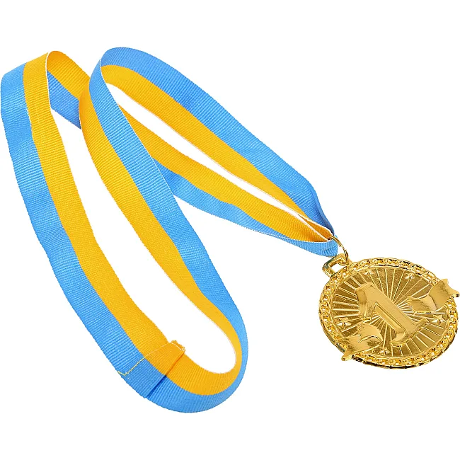 Медаль спортивная с лентой SP-SPORT
 SUCCESS C-0643 ø6см (Золотой)