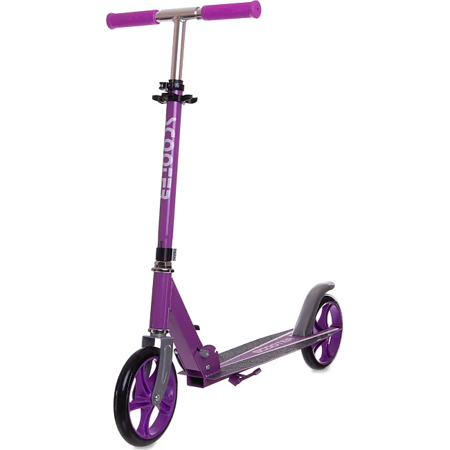 Розпродаж! Самокат міський двоколісний складаний SCOOTER SP-SPORT CA-2032 (Фіолетовий)