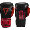Боксерские перчатки TITLE Boxing All Heart Bag Gloves 2.0 Black/Red (бинты 4м. в комплекте)
