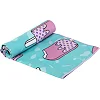 Спортивное полотенце
 из микрофибры MADWAVE
 ICE CREAM M076303100W 80х40см (Бирюзовый)