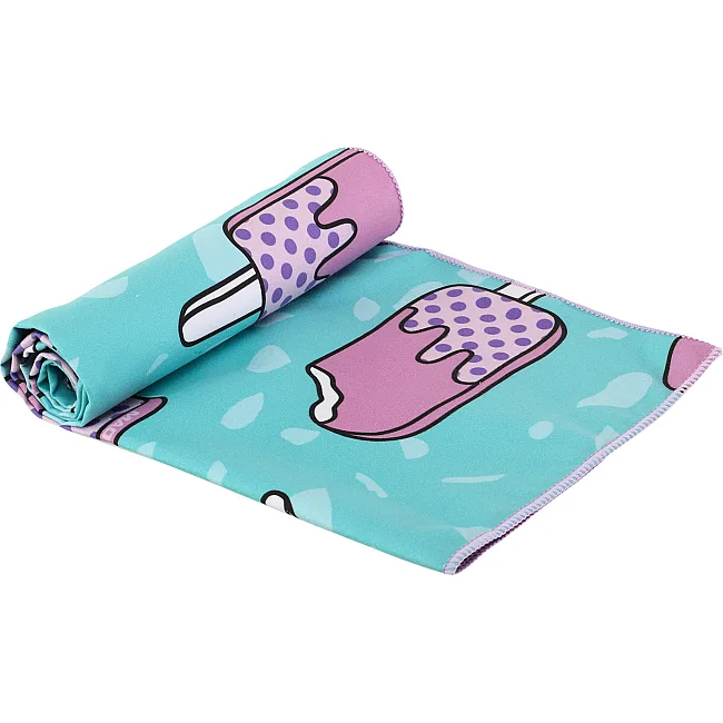 Спортивное полотенце
 из микрофибры MADWAVE
 ICE CREAM M076303100W 80х40см (Бирюзовый)