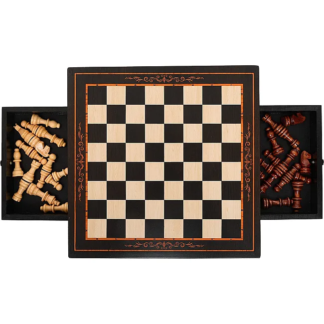 Шахматы
 деревянные на магнитах Xinliye W3302M
 30см x 30 х 2,5 см