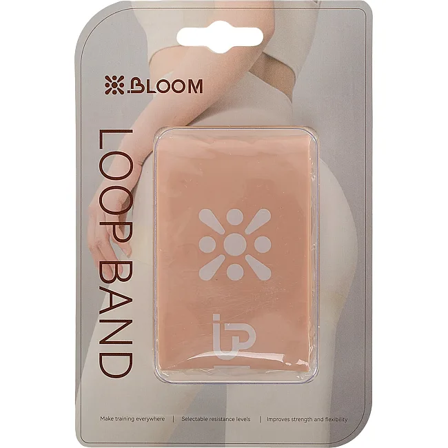 Резинка для упражнений лента сопротивления LOOP BAND BLOOM LB7060-2 (Розовый)