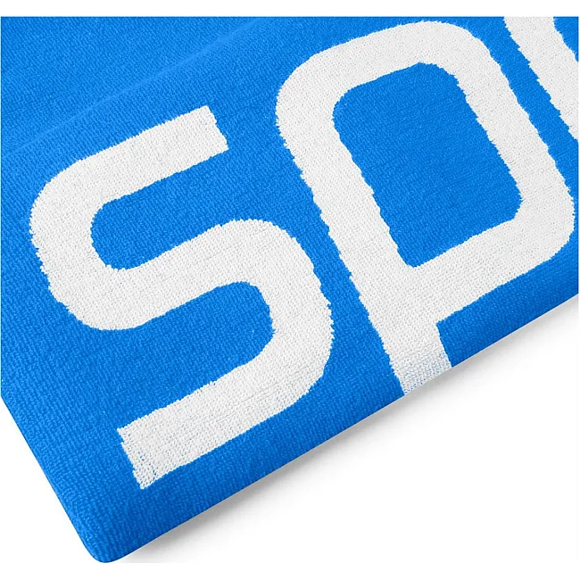 Полотенце Speedo LOGO TOWEL AU синее, белое 75 х 145 см