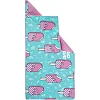 Спортивное полотенце
 из микрофибры MADWAVE
 ICE CREAM M076303100W 80х40см (Бирюзовый)