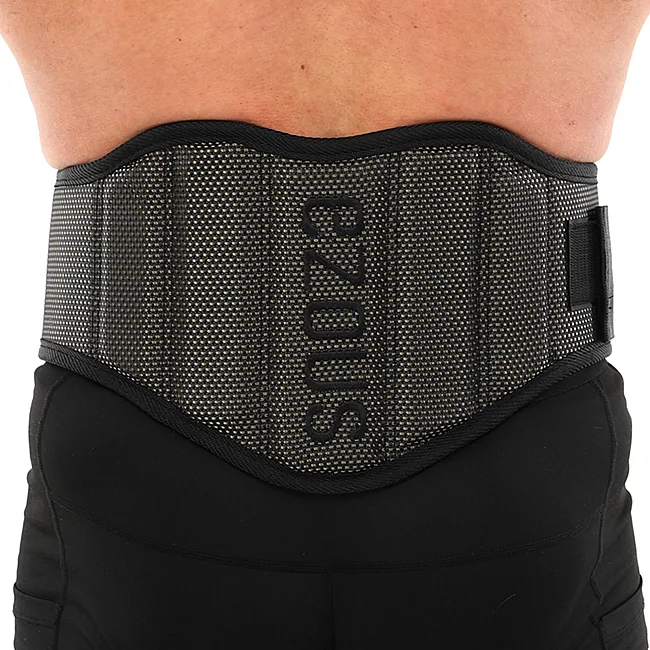 Пояс атлетический текстильный EZOUS HARBINGER POWER BELT O-10 спинка-20см