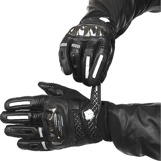 Мотоперчатки SCOYCO Waterproof Sensor Touch MC52WP (Черный)