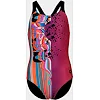 Купальник для девочек Arena PALETTE SWIMSUIT SWIM PRO BACK розовый, черный, мультицвет