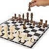 Шахматы
 деревянные с виниловым игровым полем SP-SPORT
 IG-4930 (3105)
 короля 9 см пешки 4 см