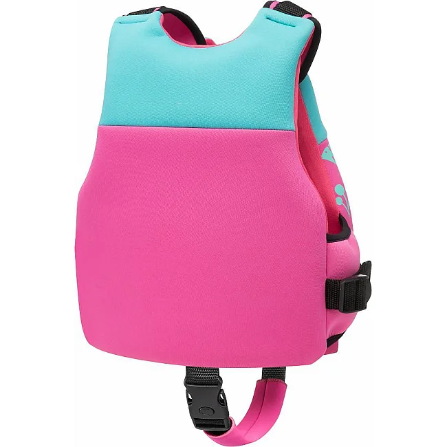 Жилет для плавания Aqua Speed Safe Splash 61123 бирюзовый, розовый