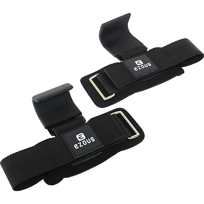 Крюки для тяги и подтягивания
 на запястья WEIGHTLIFTING HOOK EZOUS B-13 2шт