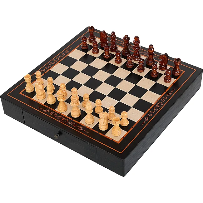 Шахматы
 деревянные на магнитах Xinliye W3302M
 30см x 30 х 2,5 см