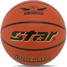 Баскетбольний м'яч STAR INTERCEPT BB4506 6 (Помаранчевий)