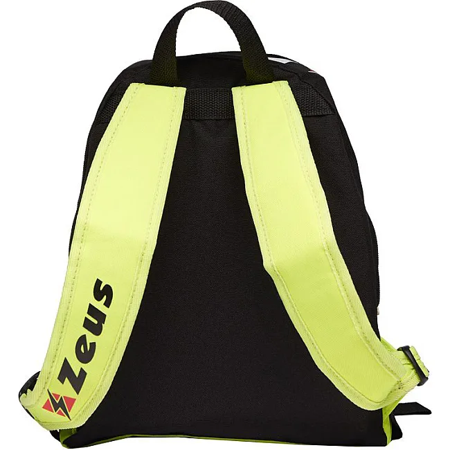 Рюкзак мужской Zeus ZAINO MINI 13L желтый, черный 26х14, 5х35 см