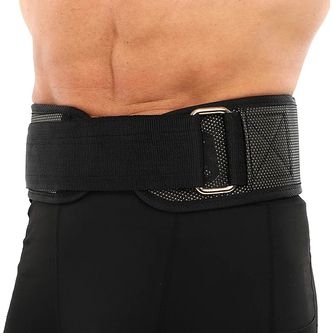 Пояс атлетический текстильный EZOUS HARBINGER POWER BELT O-10 спинка-20см