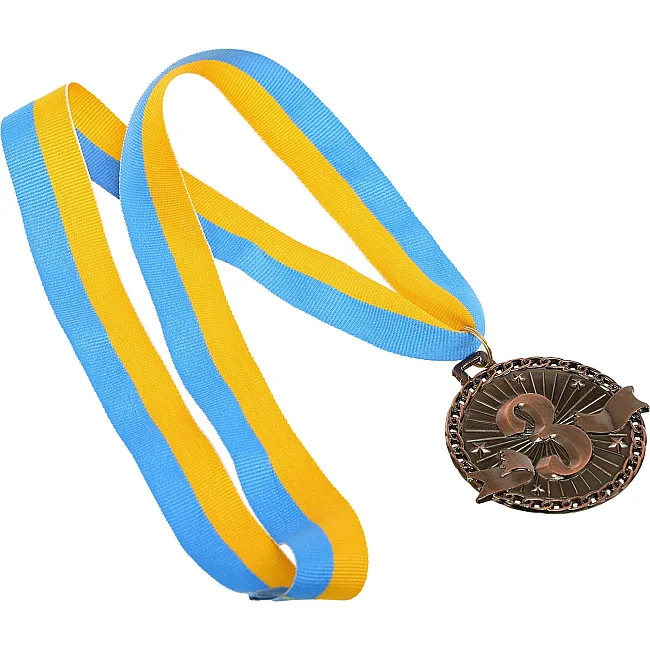 Медаль спортивная с лентой SP-SPORT
 SUCCESS C-0643 ø6см (Золотой)