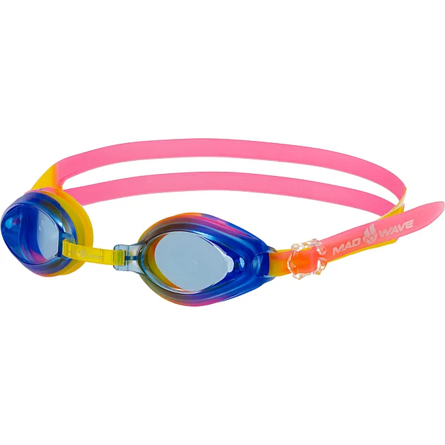 Очки для плавания юниорские MADWAVE
 JUNIOR AQUA M04150 см
3 (Розовый-синий-желтый)