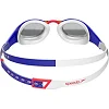 Очки для плавания Speedo FASTSKIN PURE FOCUS GOG MIR AU красные, белые, синие OSFM