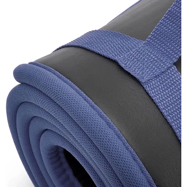 Коврик для тренировок Adidas Trainingsmatte черный, синий 183х61х1