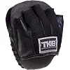 Мини-лапа боксерская изогнутая тренировочная кожа TOP KING Light Weight TKFML 18x15x4см 2штуки (Синий)