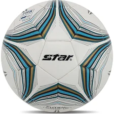 Футзальний м'яч STAR MATCH UP FIFA FB514FTB №4 (Білий-блакитний)