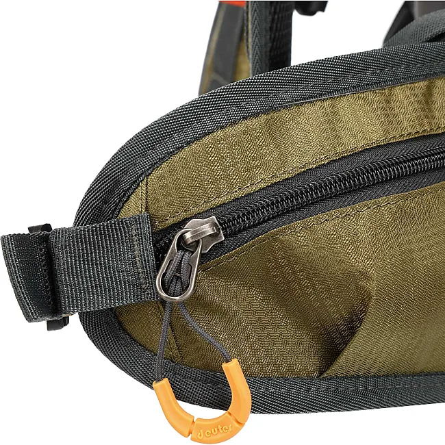 Велорюкзак спортивний з твердою спинкою DEUTER 803 10л (Оливковий)