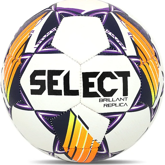 Футбольный мяч
 детский SELECT BRILLANT
 V24 BRILLANT-REP-4WV №4 (Белый-фиолетовый)