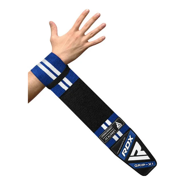 Бинты для запястий (кистовые бинты) RDX W4 BLUE 18"-S