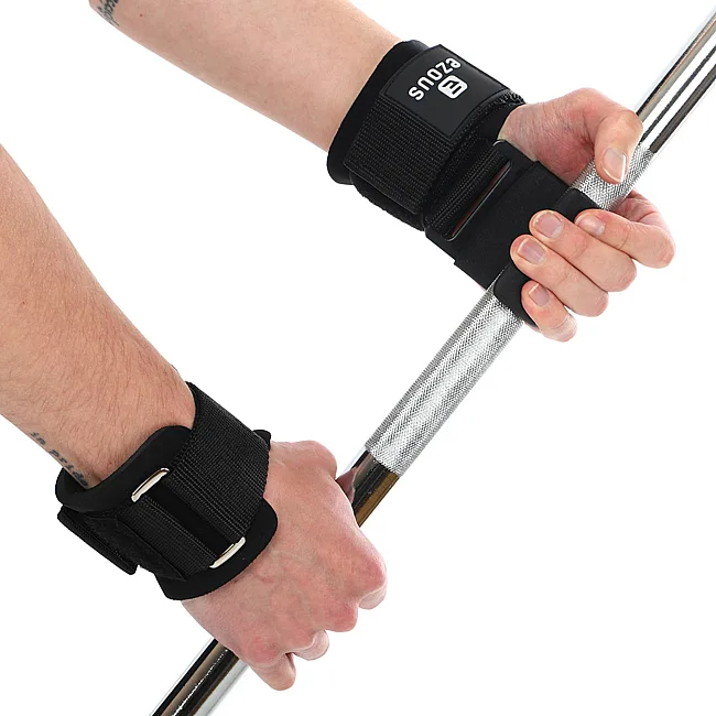 Крюки для тяги и подтягивания
 на запястья WEIGHTLIFTING HOOK EZOUS B-13 2шт