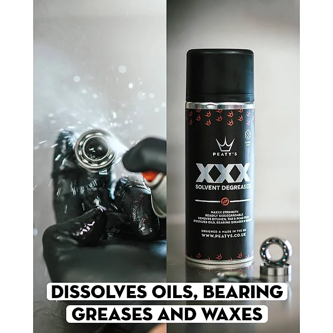 Дегризер обезжириватель Peaty's XXX Solvent Degreaser, 400ml