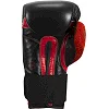 Боксерские перчатки TITLE Boxing All Heart Bag Gloves 2.0 Black/Red (бинты 4м. в комплекте)