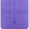 Коврик для йоги и фитнеса TPE двухслойный RECORD
 FI-2430 183x61x0,6см (Фиолетовый)